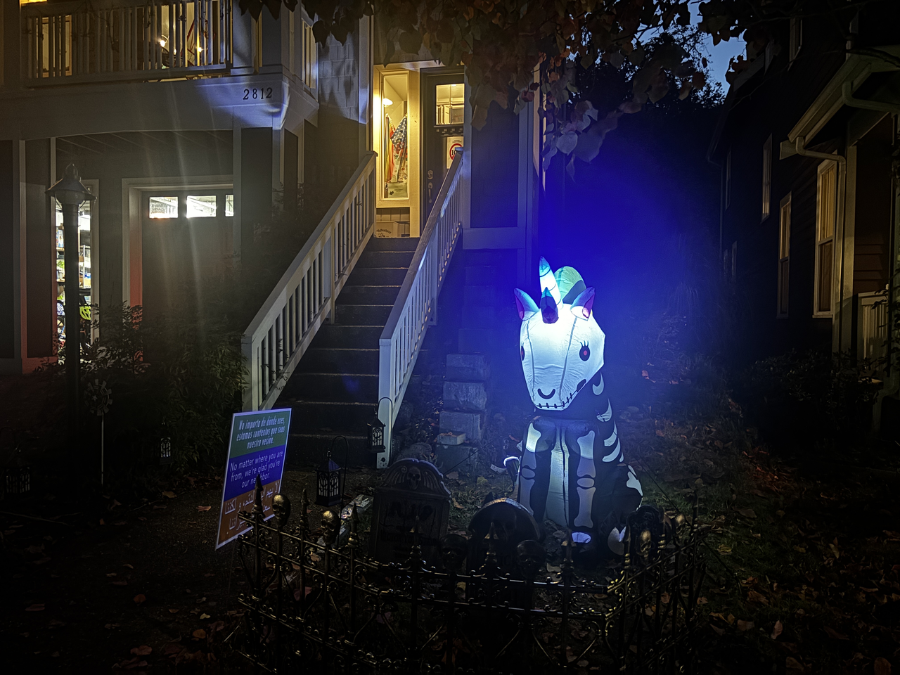 Spooky-corn on 2026 South Seattle Trick-Or-Treat-Map