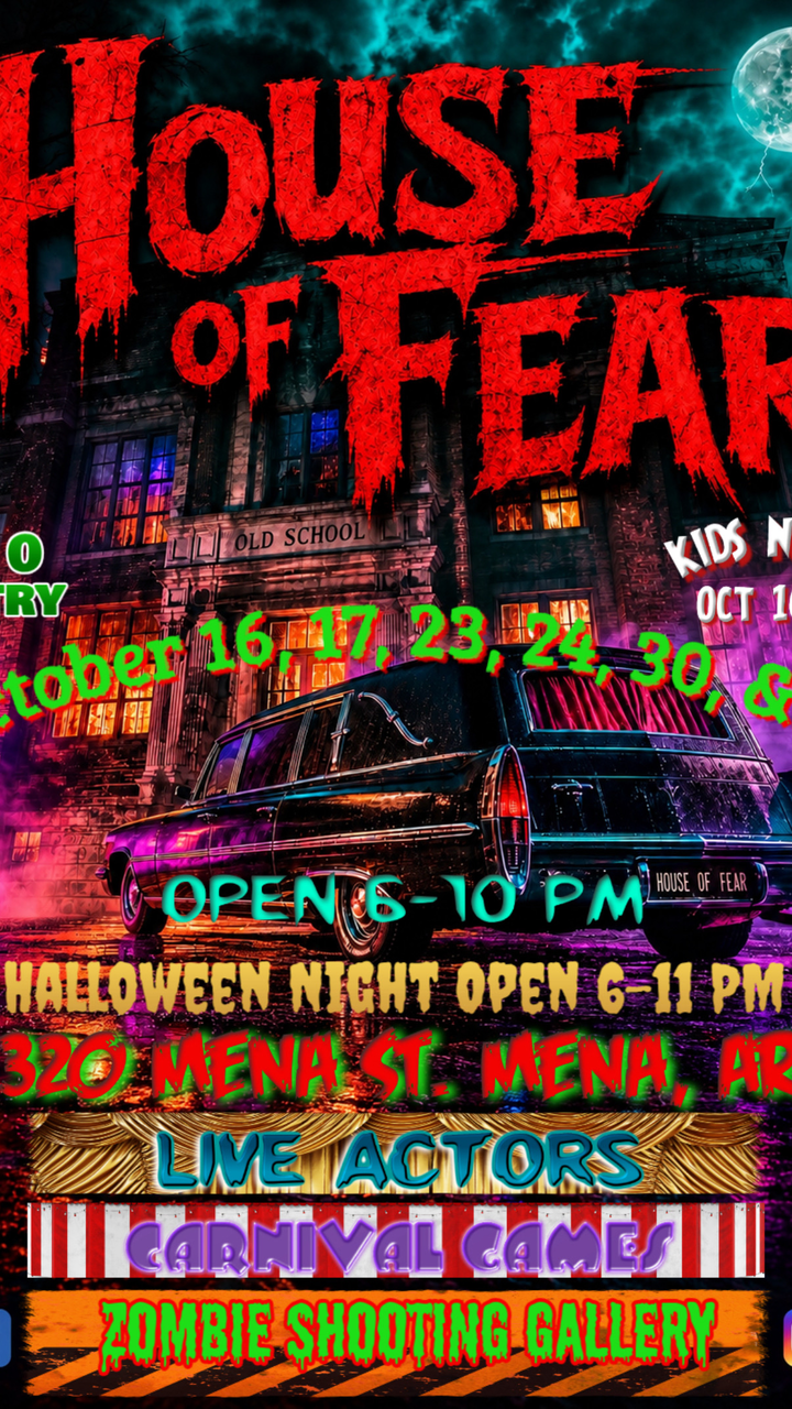 Mena House of Fear on Halloween Trick or Treat Map