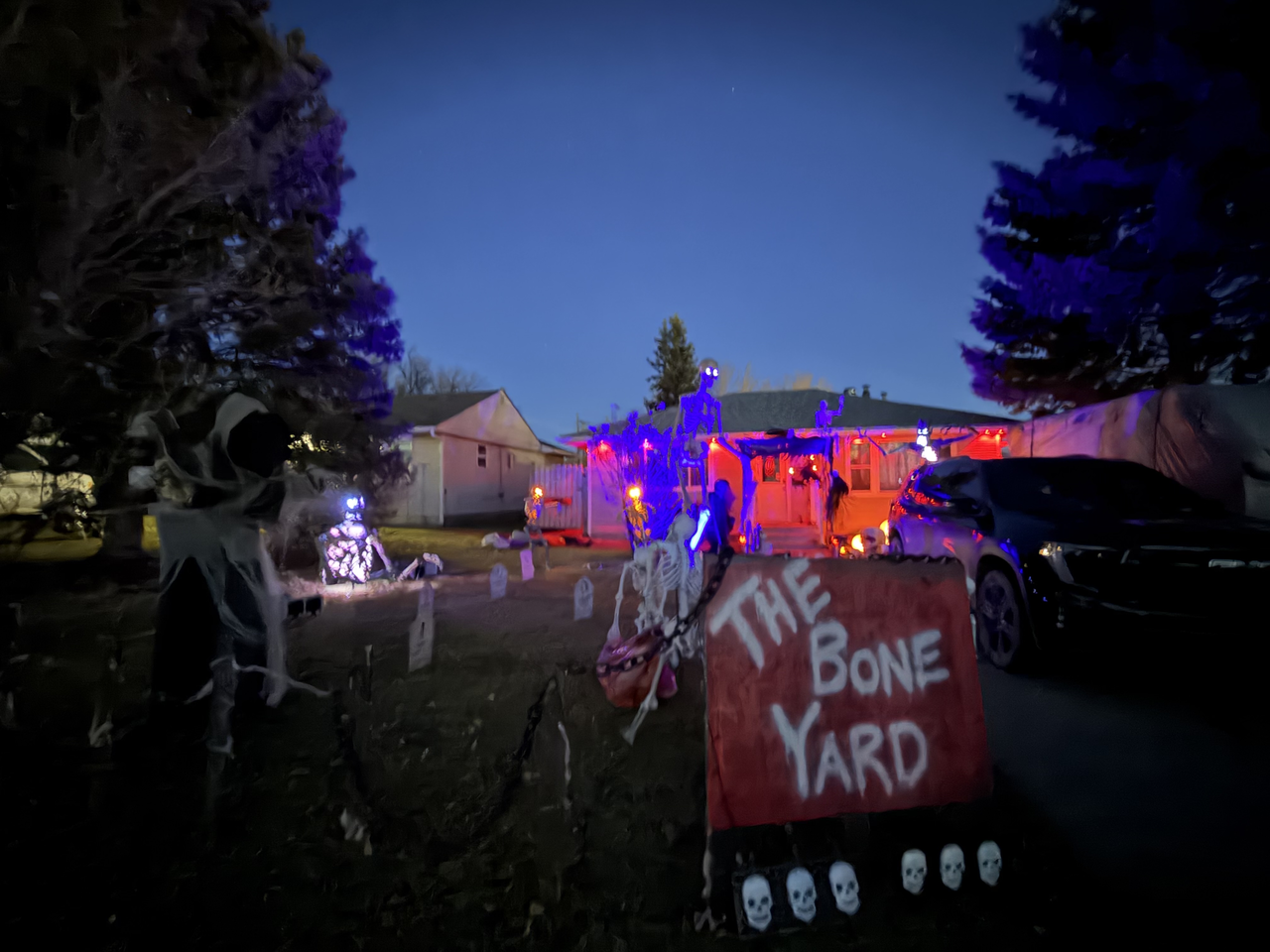 9608 13A Street on Dawson Creek Halloween Houses