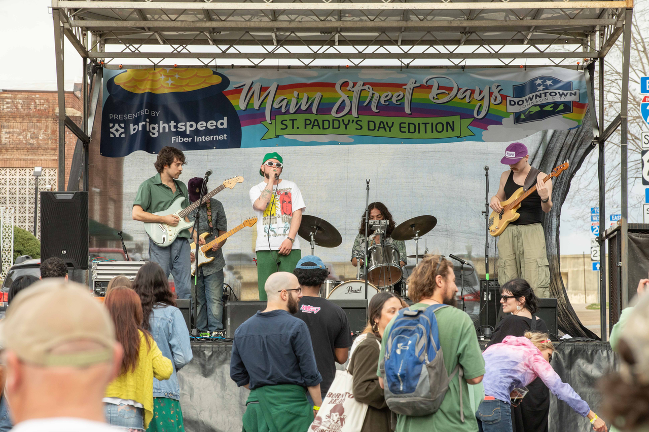 Main Stage on Main Street Days - St. Paddy's Day