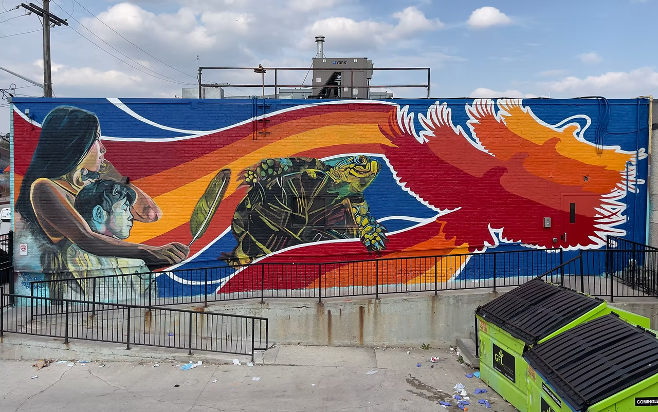 Debwewin - Truth Rising on Peatr Thomas Art in Winnipeg