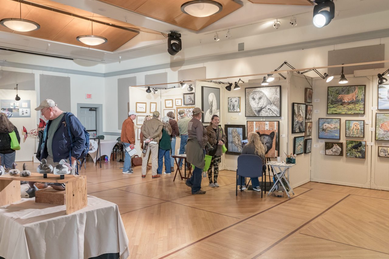 Art at the Academy on 55th Annual Waterfowl Festival 