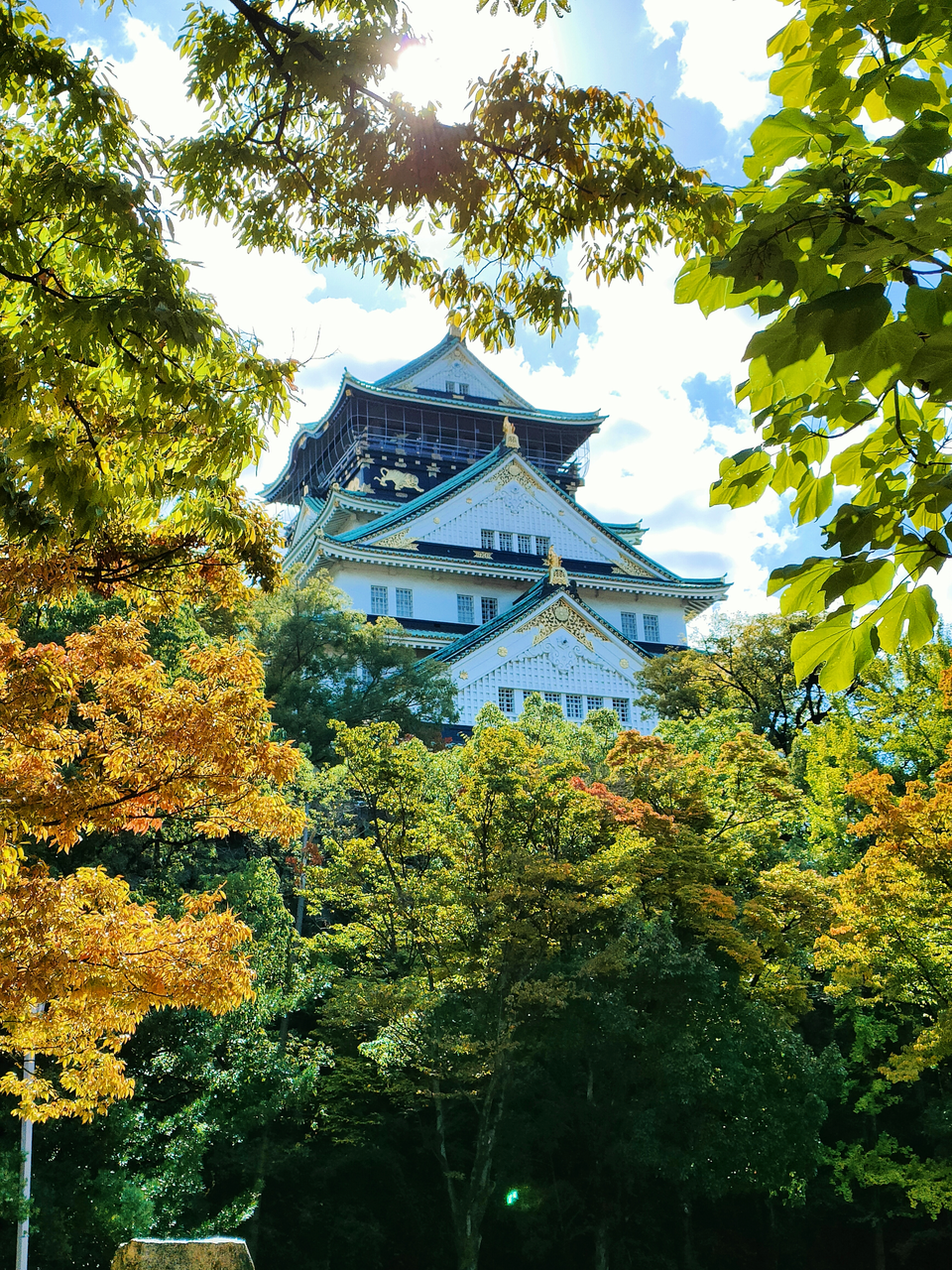 Osaka Castle on Landmarks in Japan