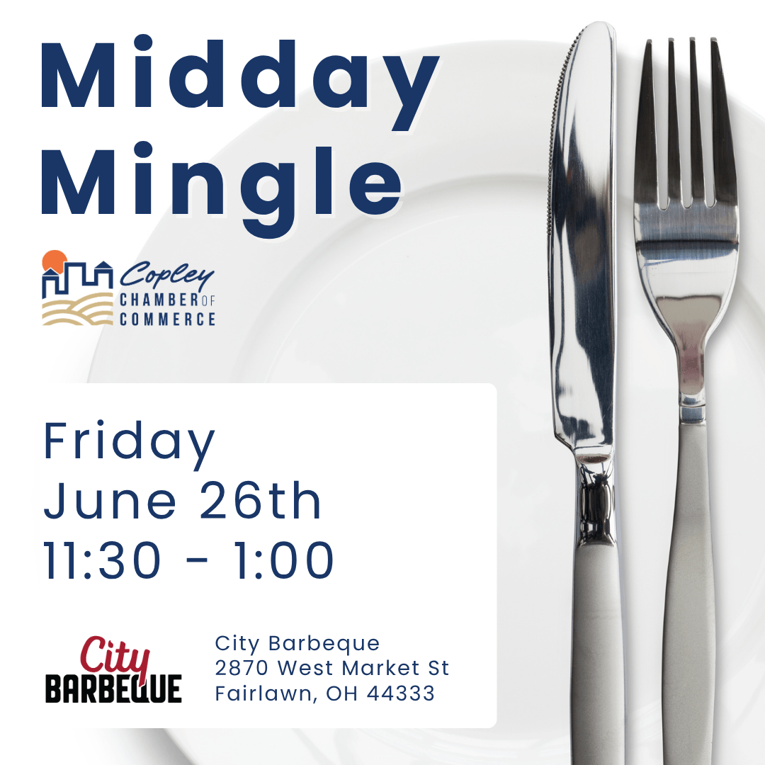 Jun 26: City Barbecue on 2026 Copley Chamber Hosted Events