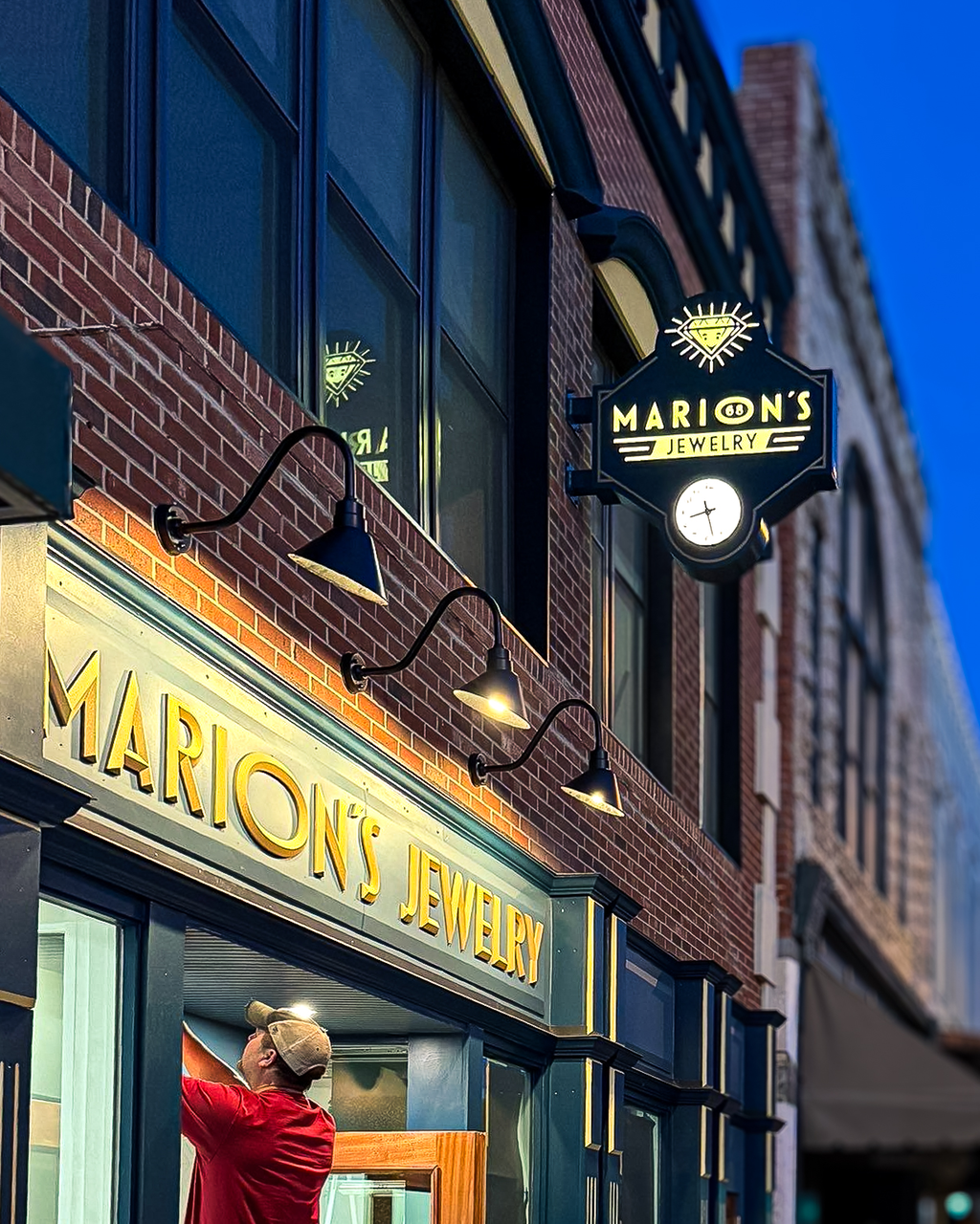 Marion's Jewelry on Remembering Downtown Mount Airy