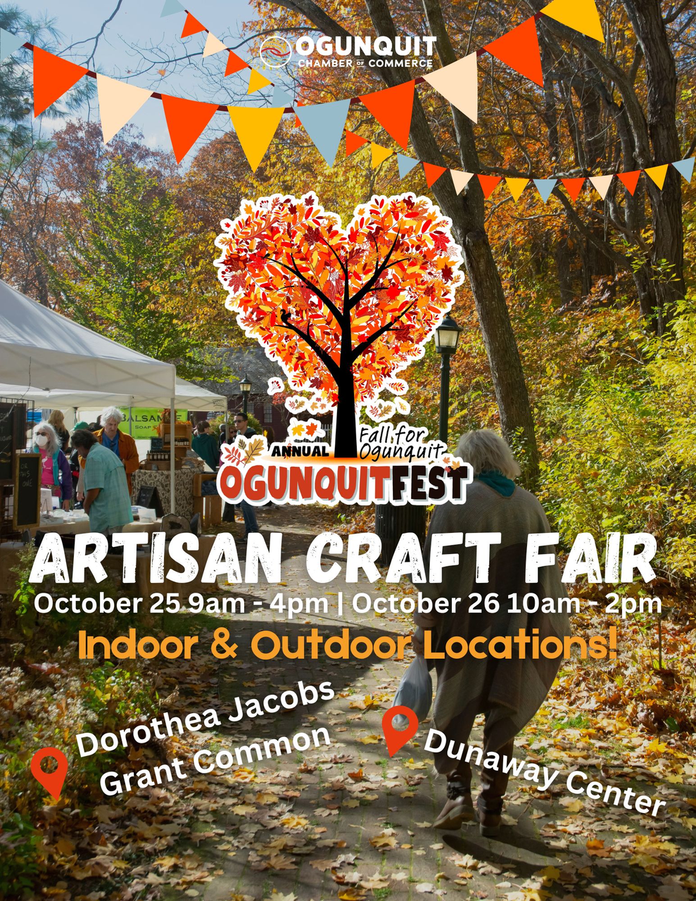 Craft Fair (Outdoor) on OgunquitFest Event Map