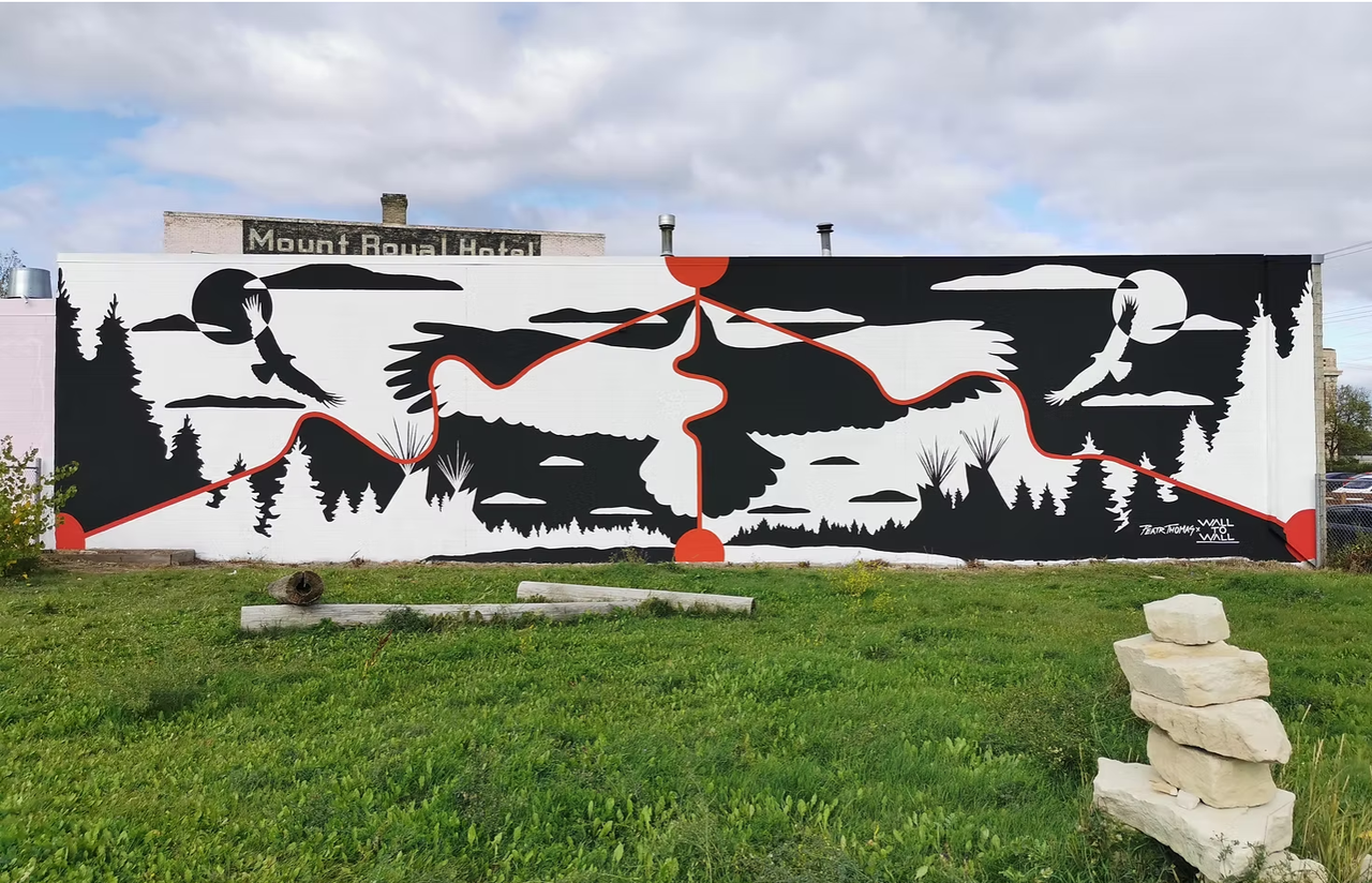 Sakitah Pimatisiwin on Peatr Thomas Art in Winnipeg