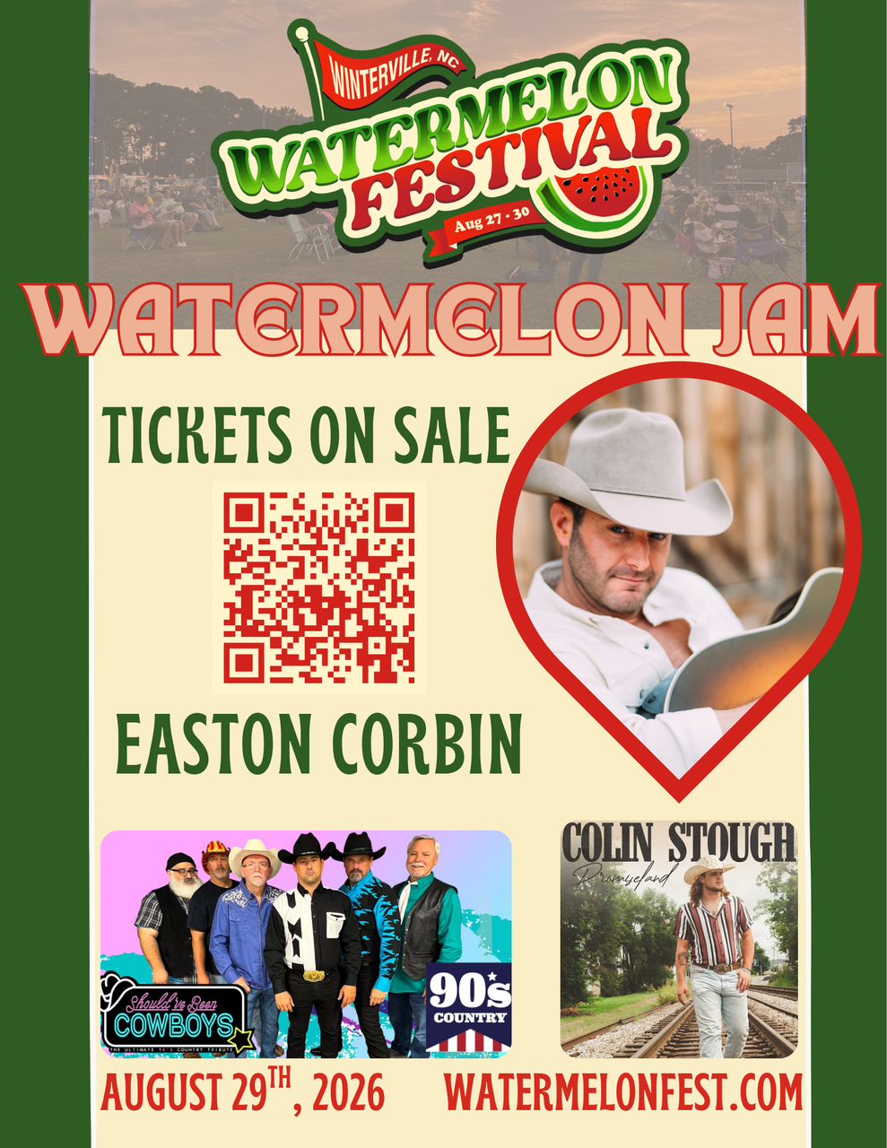 Photo with a Watermelon on Hunt Winterville