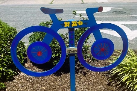 Bike Rack 2 on Parks & Art Downtown Elizabeth City