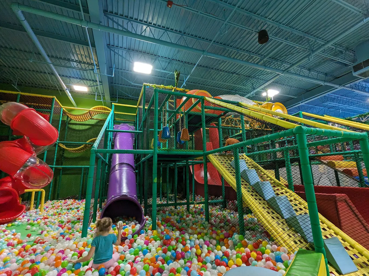 Fun In Trampoline Park