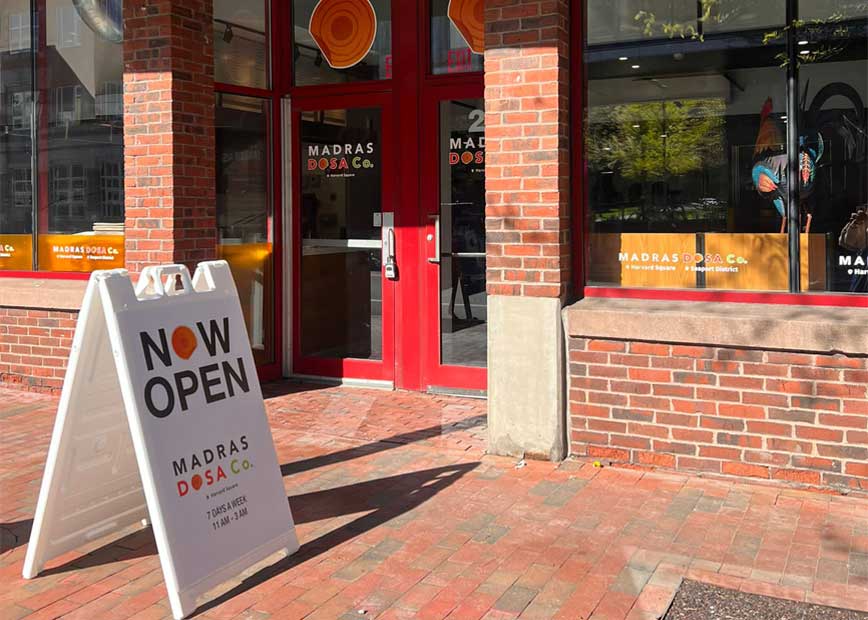 Madras Dosa Company on Harvard Square