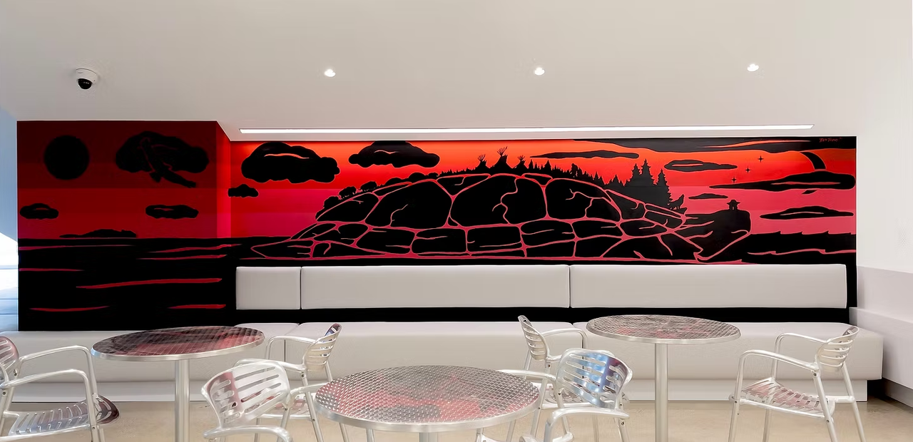 Aski Pimachi Iwew on Peatr Thomas Art in Winnipeg