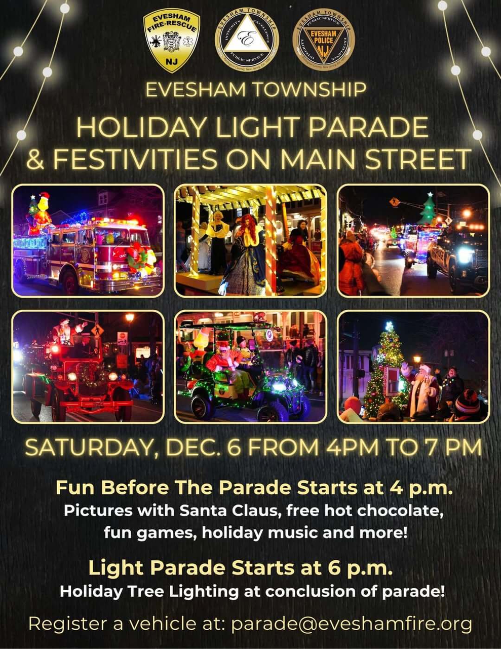 Holiday Light Parade and Festivities