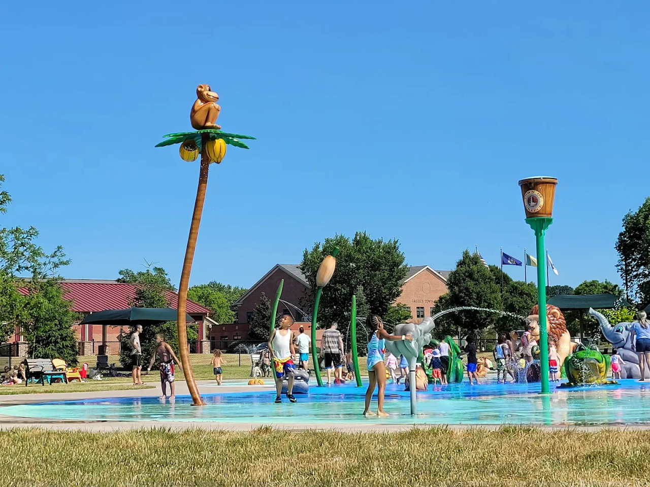 Town Of Greece Spray Park (Wild Over Water Zone)