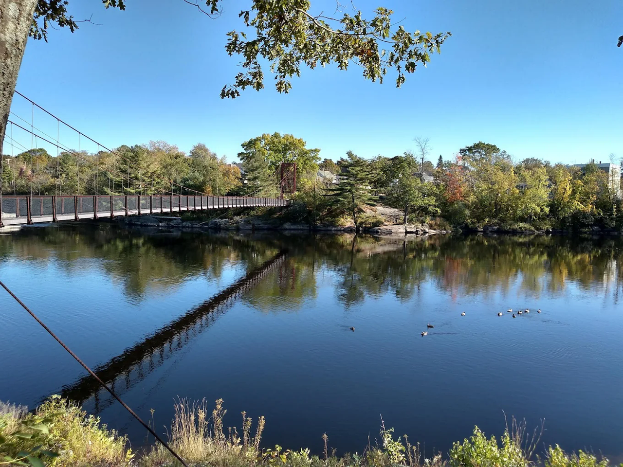 Androscoggin Swinging Bridge