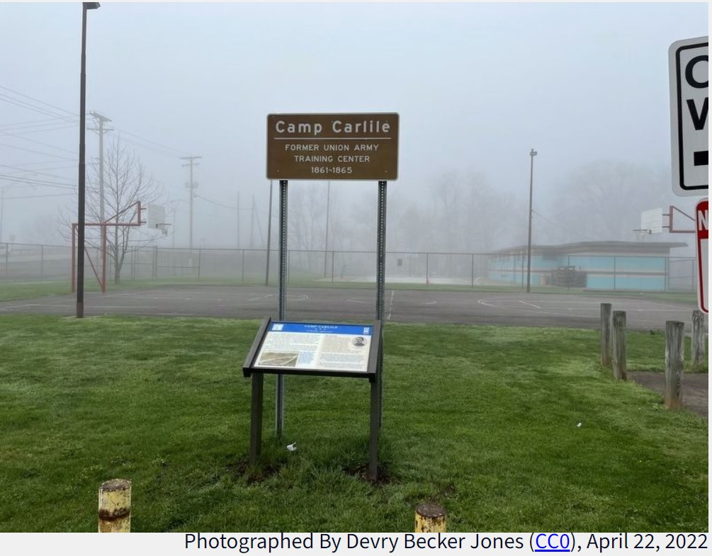 U.S. Army Regimental Hospitals, 1st and 15th WV Infantries, Camp Carlile on Union Civil War Hospitals of West Virginia