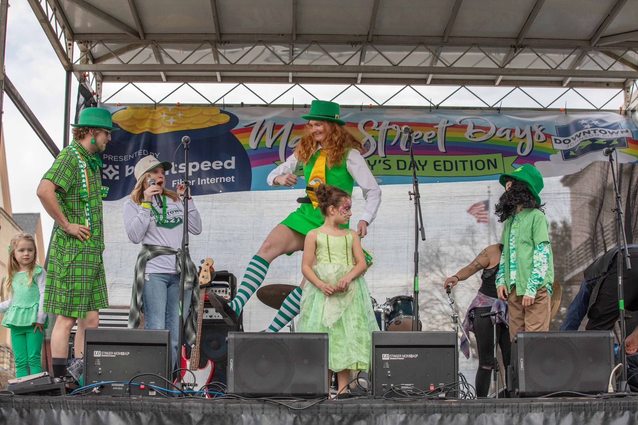 Main Stage on Main Street Days - St. Paddy's Day