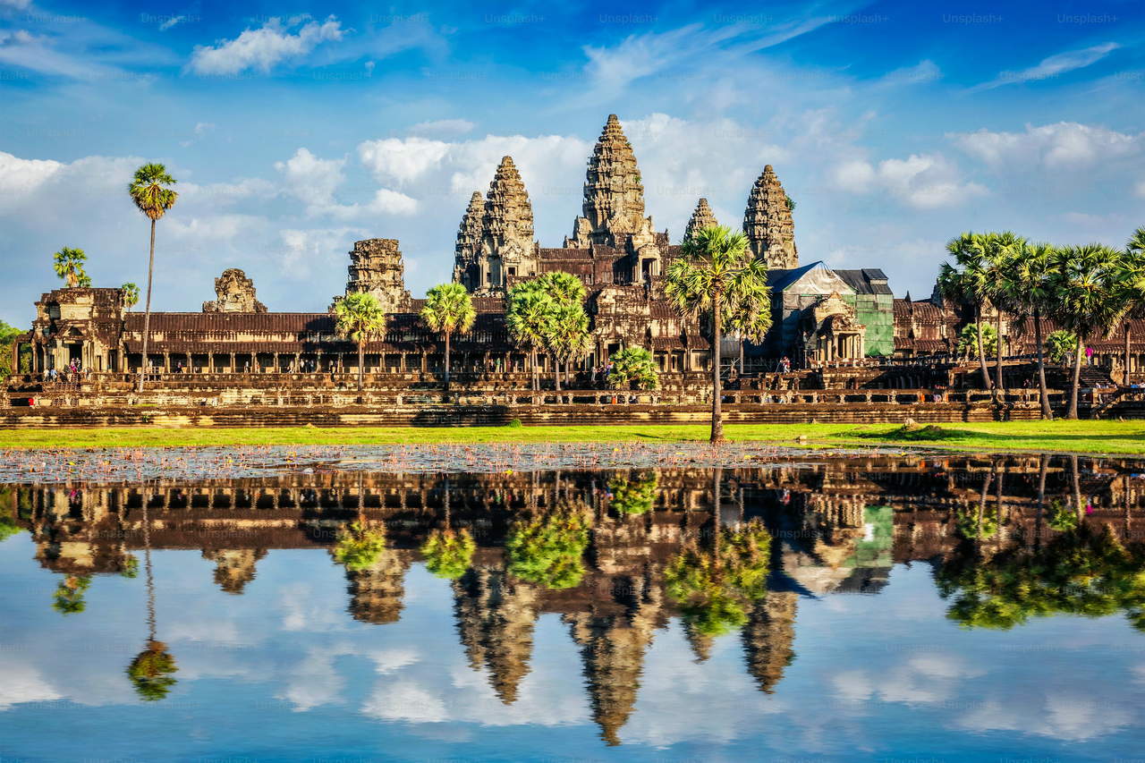 Angkor Wat on UNESCO World Heritage Sites in Southeast Asia