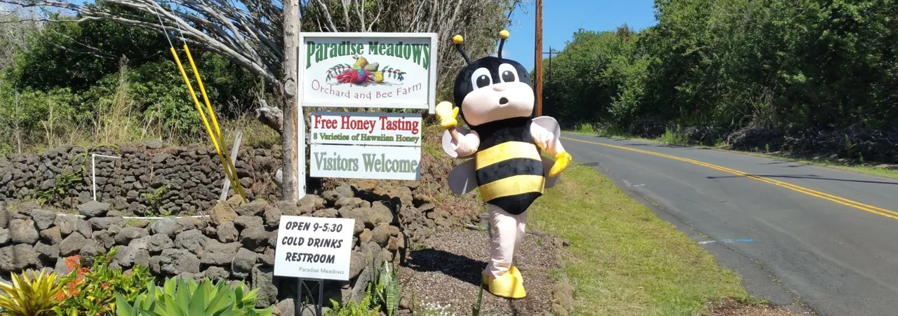 Paradise Meadows Orchard and Bee Farm on Hawaiʻi Island Agventure Map