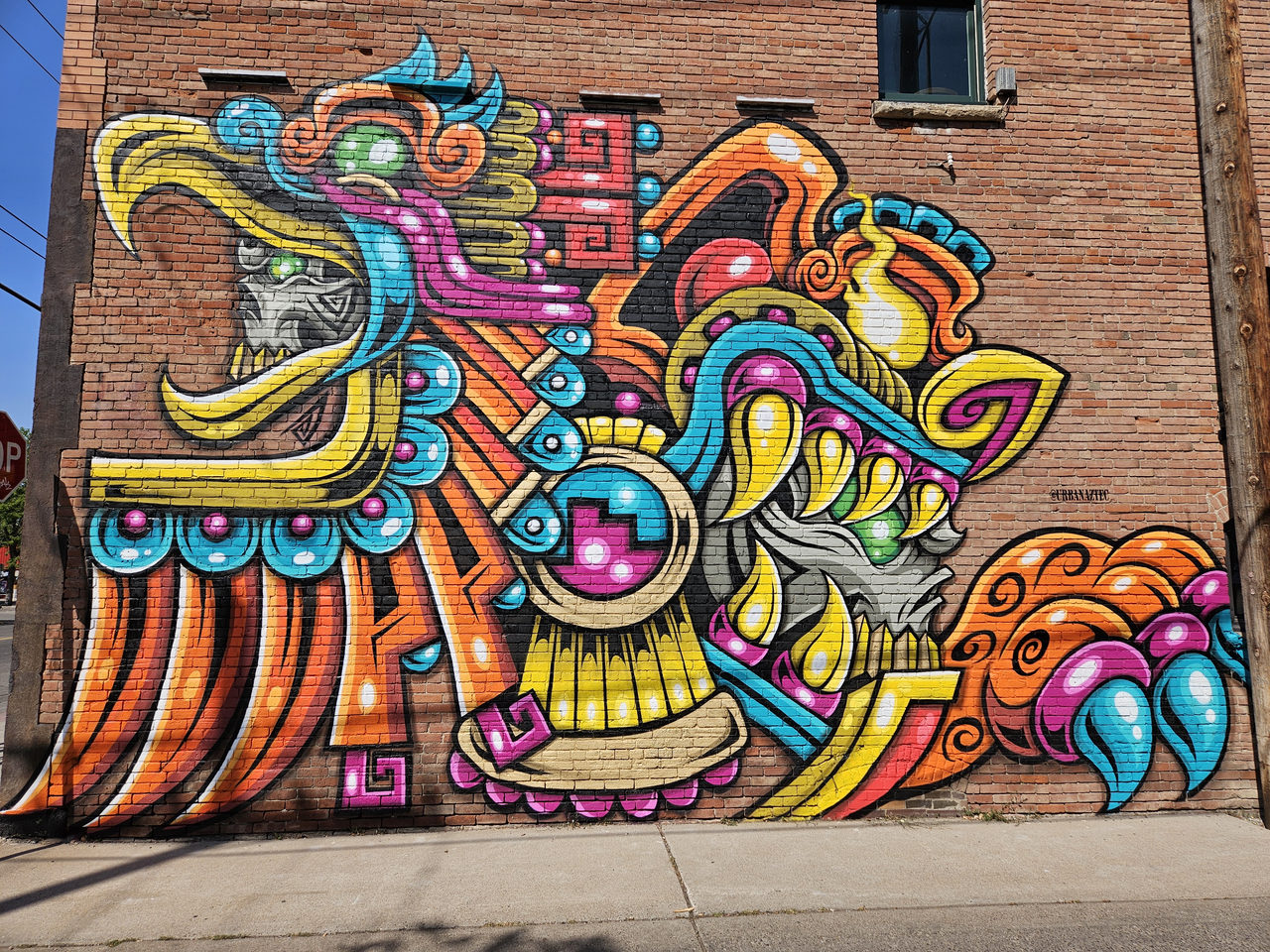 Dragon Skelotor on Great Falls Downtown Murals