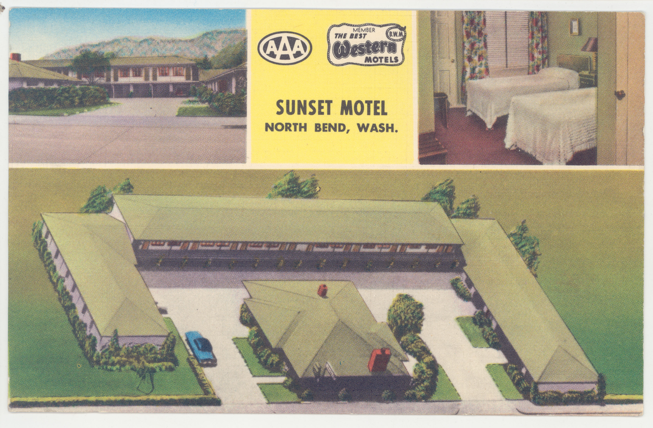 Sunset Motel on A Walk Through North Bend's Past