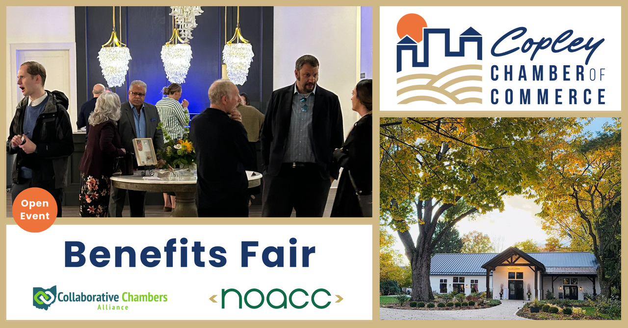 Mar 12: Annual Benefits Fair on 2026 Copley Chamber Hosted Events