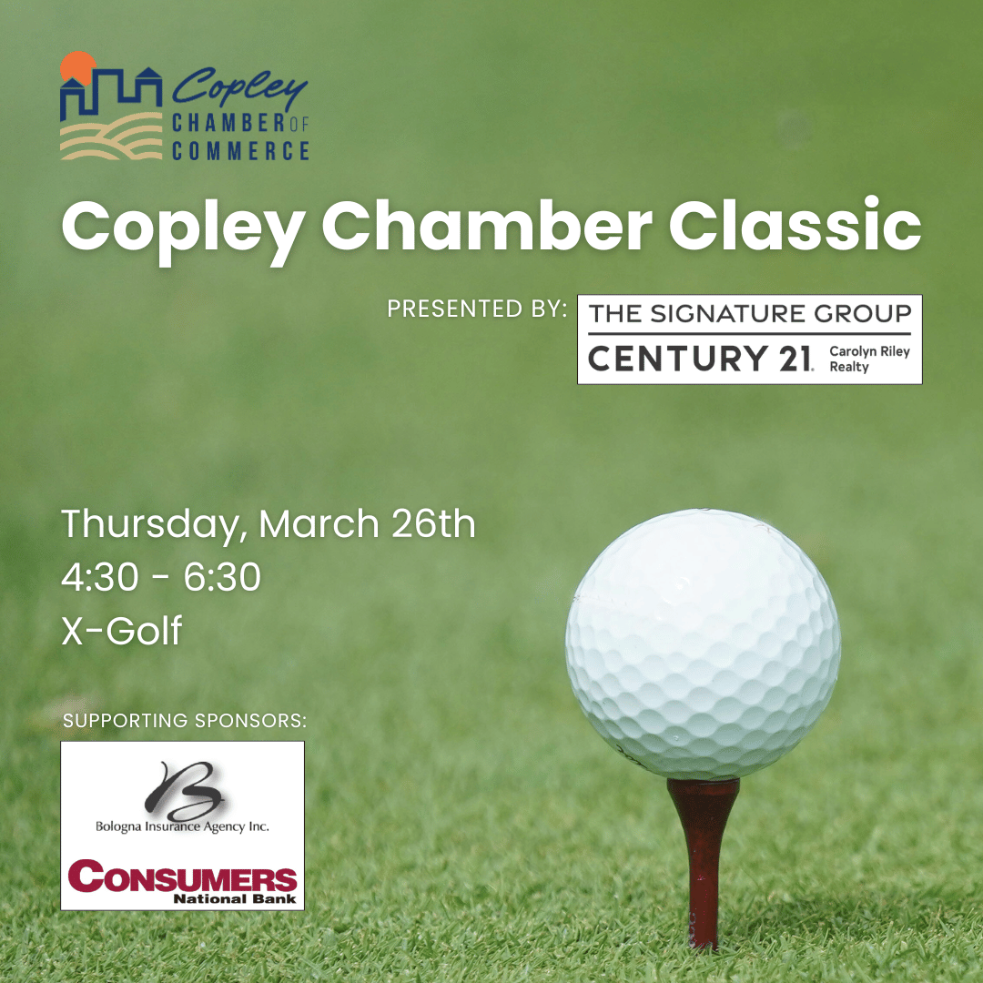 Mar 26: Copley Chamber Classic 2026 on 2026 Copley Chamber Hosted Events