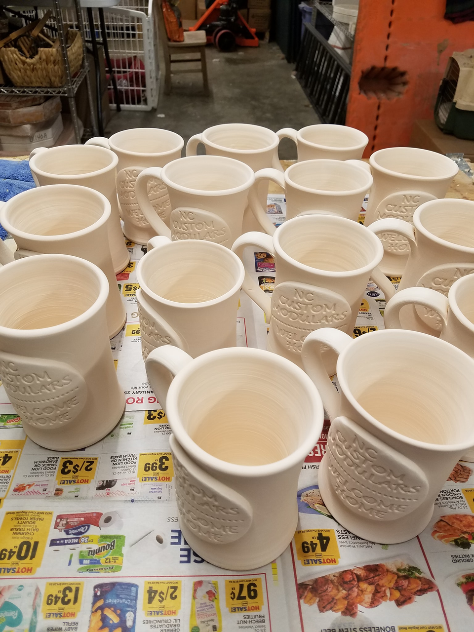 Oak Trace Pottery on Downtown Siler City