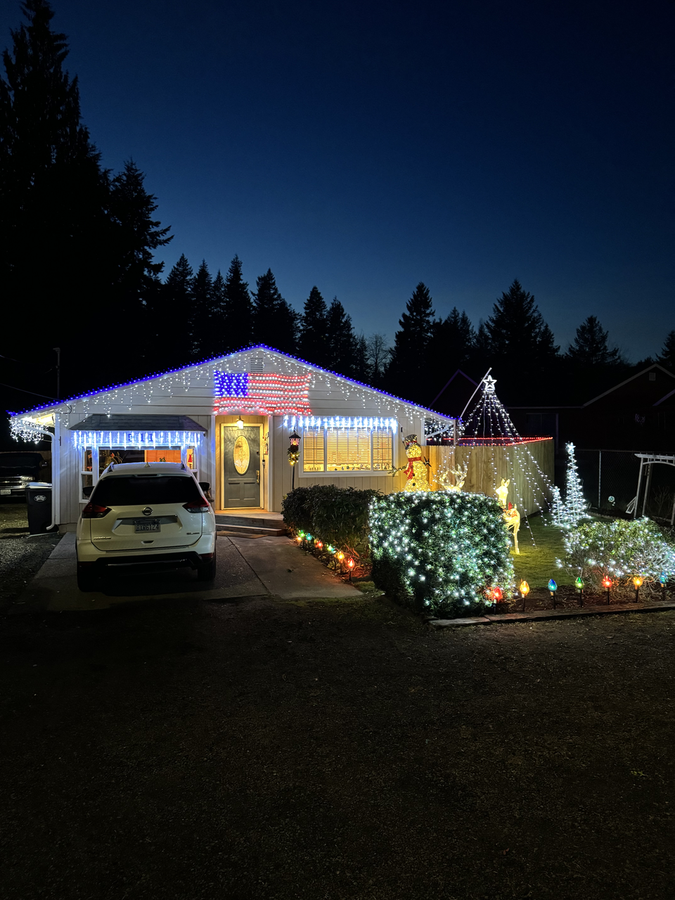  on McCleary Christmas Light Map